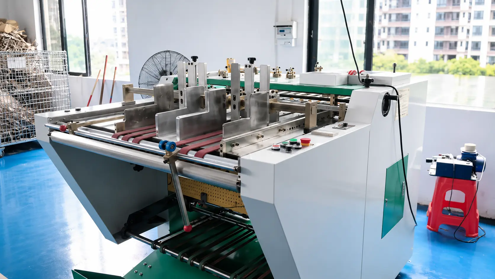Grooving at OnePlusOne Packaging factory