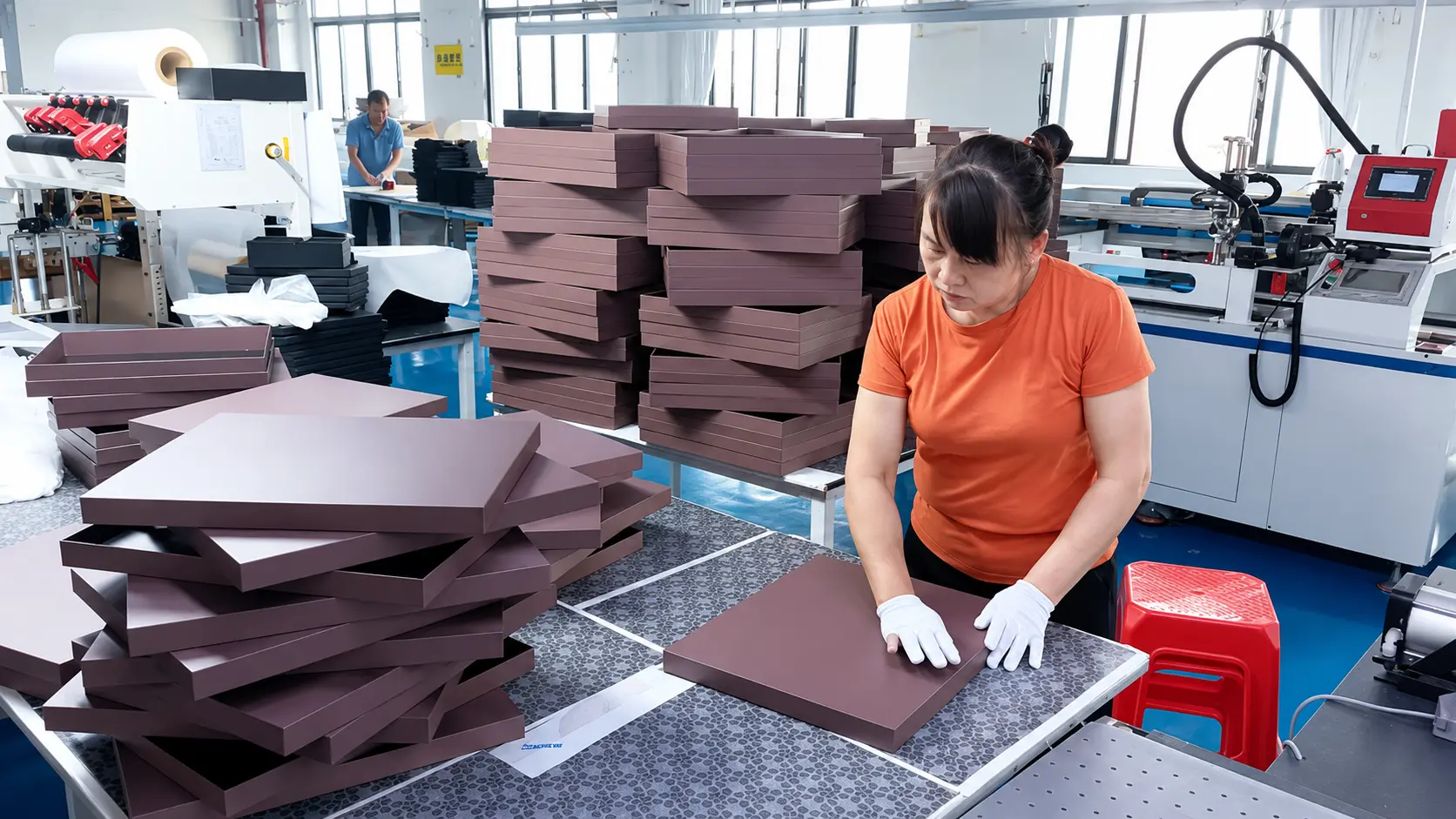 Quality Check at OnePlusOne Packaging factory