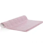 Pink tissue wrapping paper with printed logo