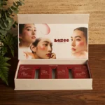 Rigid cosmetic gift box for skincare sets