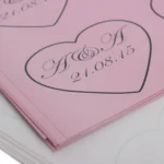 Branded tissue paper for product packaging