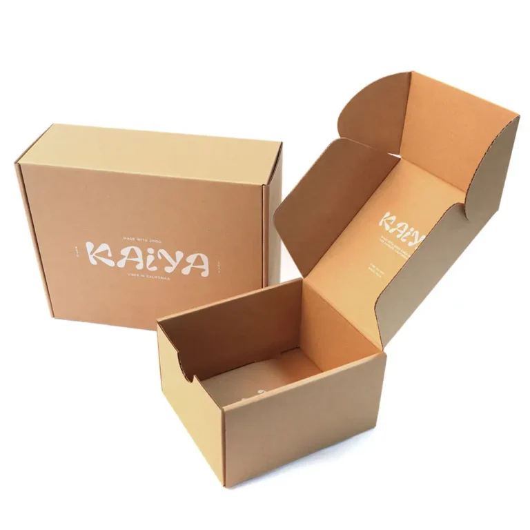 Custom kraft display box packaging