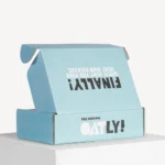 Wholesale corrugated apparel packaging box