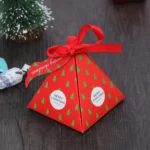 Mini Christmas gift box for candy favors