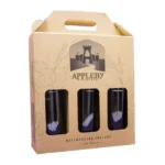 Bottle kraft wine packaging box