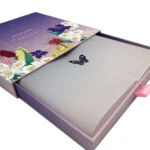 Custom logo rigid scarf packaging box