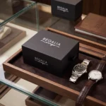 Rigid drawer box for premium watches