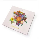 Custom logo double opening gift box