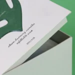 Luxury candle packaging with magnetic lid