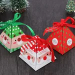 Custom holiday pyramid packaging box
