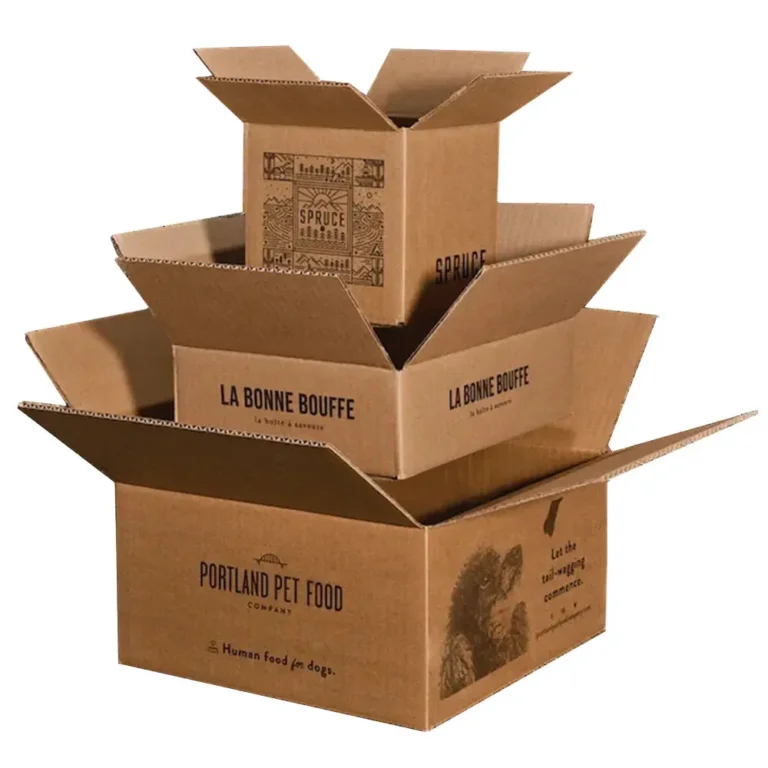 Wholesale corrugated kraft packaging box