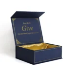 Custom book shape magnetic gift box
