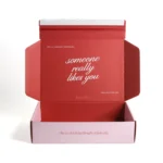 Protective insert shipping packaging box