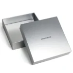 Wholesale silver rigid gift packaging