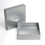 Custom foil logo lid and base box