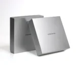 Luxury metallic rigid packaging box