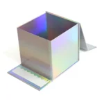 Custom holographic rigid candle box