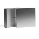 Custom silver rigid gift box