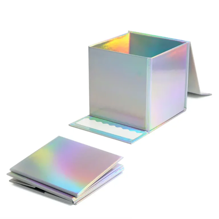 Magnetic gloss finish rigid candle gift box