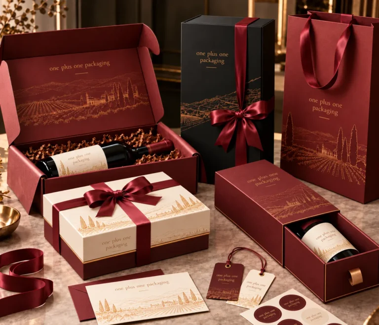 Wine custom packaging