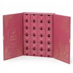 Image ALT 1 Luxury red advent calendar box with 24 drawers Image ALT 2 Custom advent calendar box with magnetic double doors Image ALT 3 Rigid 24 drawer gift box with gold foil logo Image ALT 4 Advent calendar packaging by drawer box manufacturers Image ALT 5 Book style advent calendar box with numbered drawers Image ALT 6 Wholesale luxury advent calendar packaging with custom logo