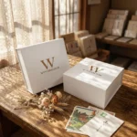 Magnetic jewelry packaging for necklace and bracelet sets