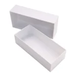 Two piece rigid box for accessories