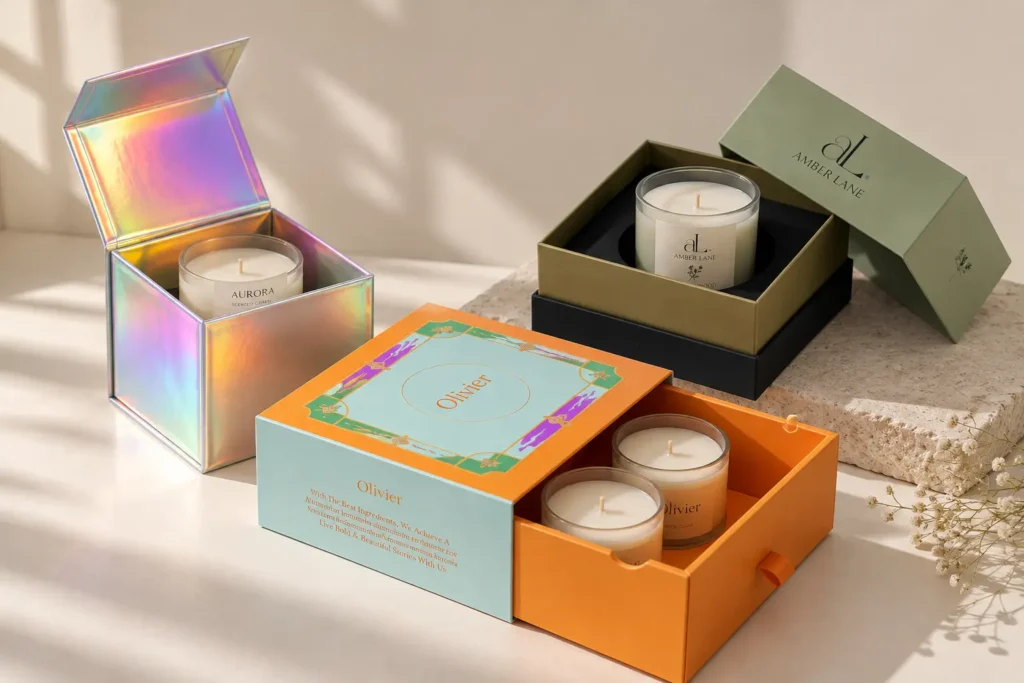 Gift Boxes for Candles: Styles, Gift Sets